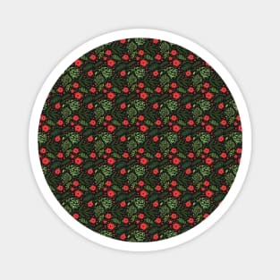 Christmas New year Seamless Pattern Magnet